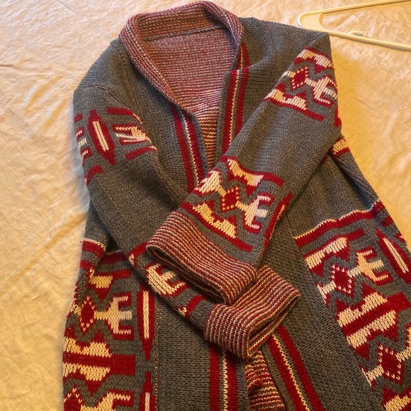 Vintage Cardigan Wrap Sweater - Picture 2 of 5